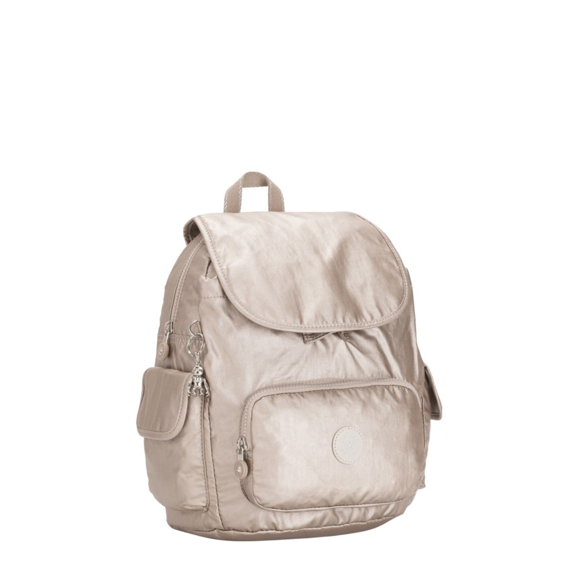 KIPLING - Mochila City Pack S Plateado Kipling