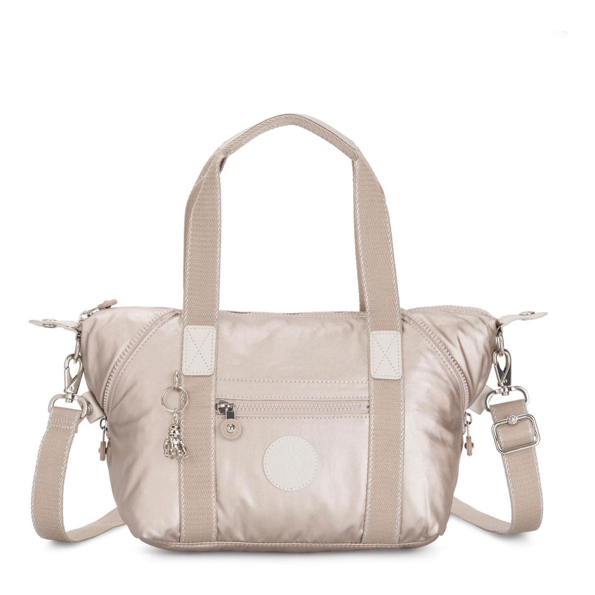 KIPLING - Cartera Art Mini Plateado Kipling