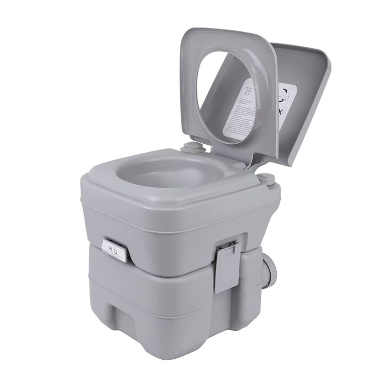 IMPORTCLICK - Baño Químico Portátil 20 Litros Reutilizable Camping