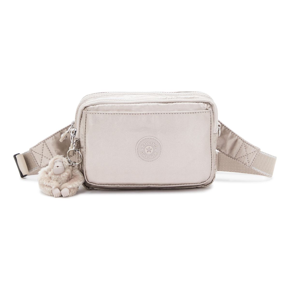 KIPLING - Cartera Abani Multi Plateado Kipling