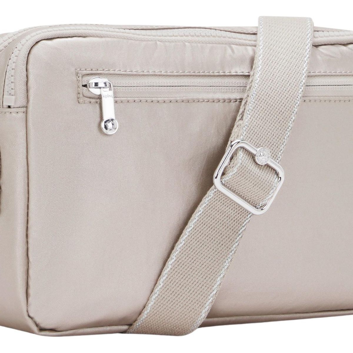 KIPLING - Cartera Abanu M Plateado Kipling