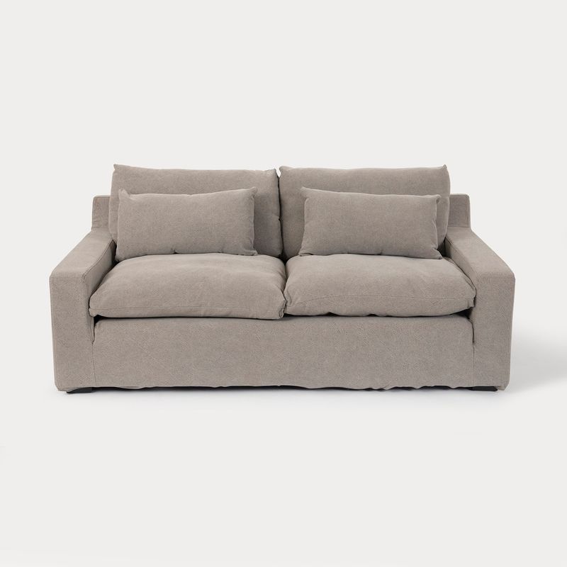 MILK - SOFA 2C JACQUES GRIS OSCURO