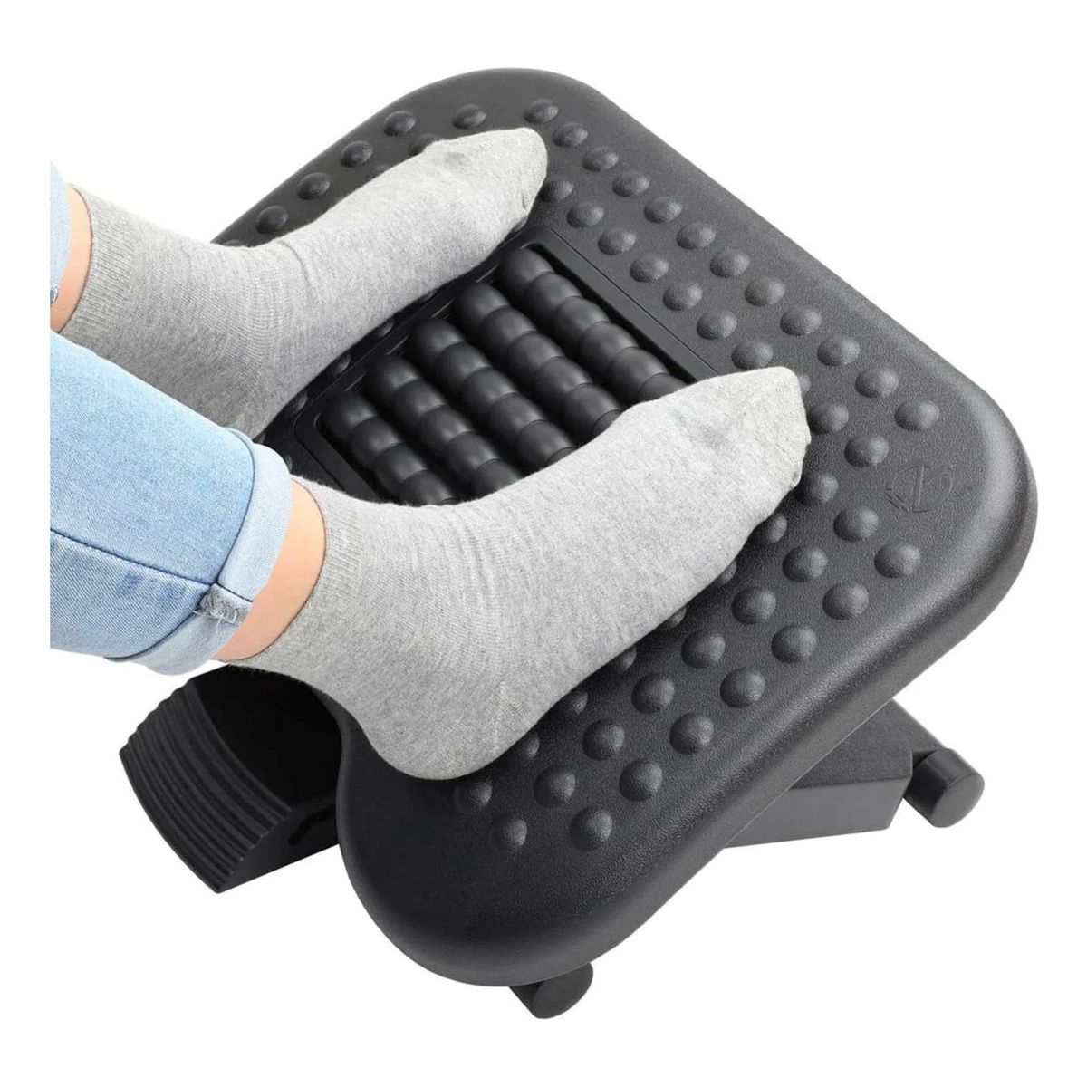 GENERICO - Reposapies Apoyapies Ergonómico 3 Posiciones oficina Escritorio