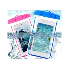 IRM - Funda Impermeable Para Teléfono Para Buceo Y Natación Azul