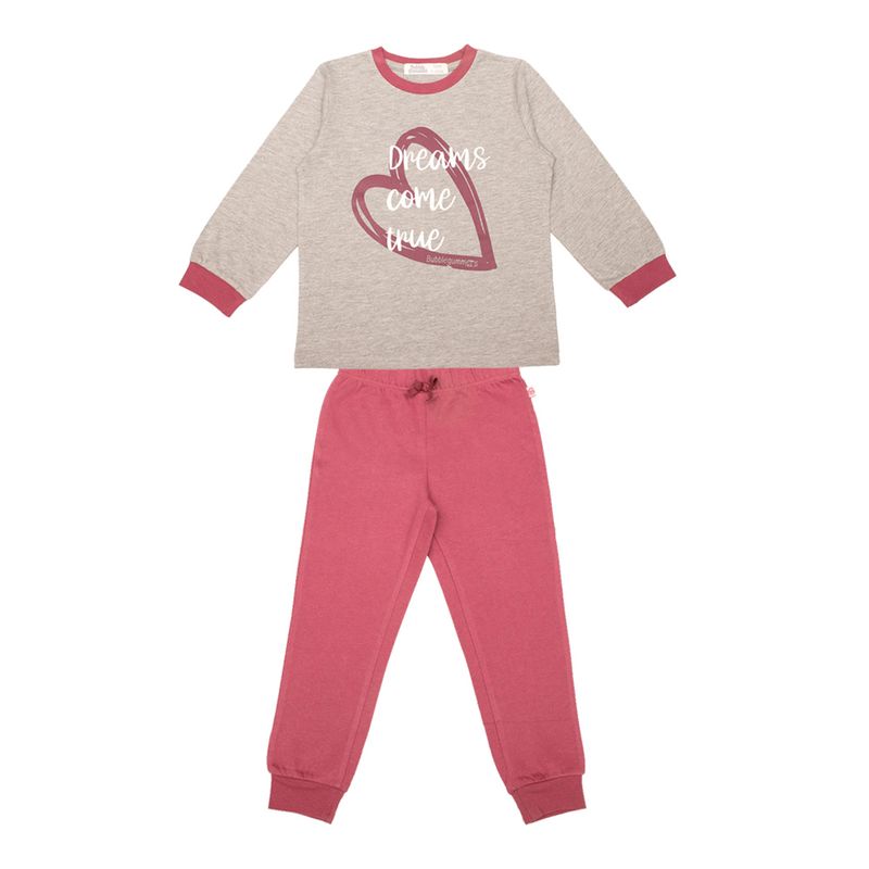 BUBBLE GUMMERS - Pijama Niña Bubblegummers Alicia Coral