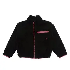 BUBBLE GUMMERS - Poleron Niña Bubblegummers Dominga Negro Teens