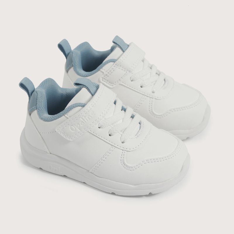 OPALINE - Zapatilla Bebé niño Blanco 39200 Opaline