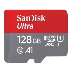 SANDISK - Tarjeta De Memoria A1 128gb Ultra Con Adaptador Sd