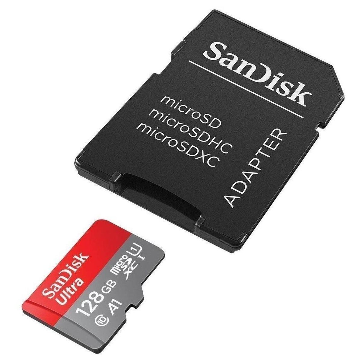 SANDISK - Tarjeta De Memoria Sandisk A1 128gb Ultra Con Adaptador Sd