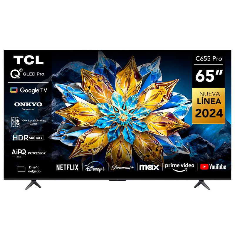TCL - TCL 65" QLED PRO 65C655 Smart TV