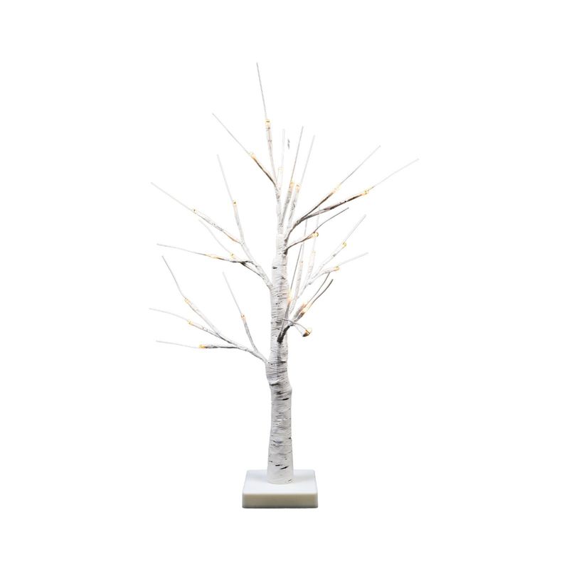 SOLEIO - Arbol Sin Hojas 24 LEDs Blanco Cálido Decorativo