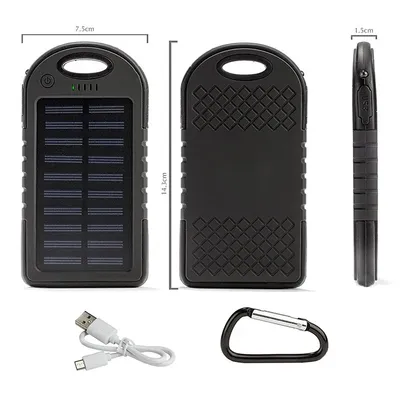 Imagen 2 del producto Cargador Bateria Portatil Externa Power Bank Carga Solar