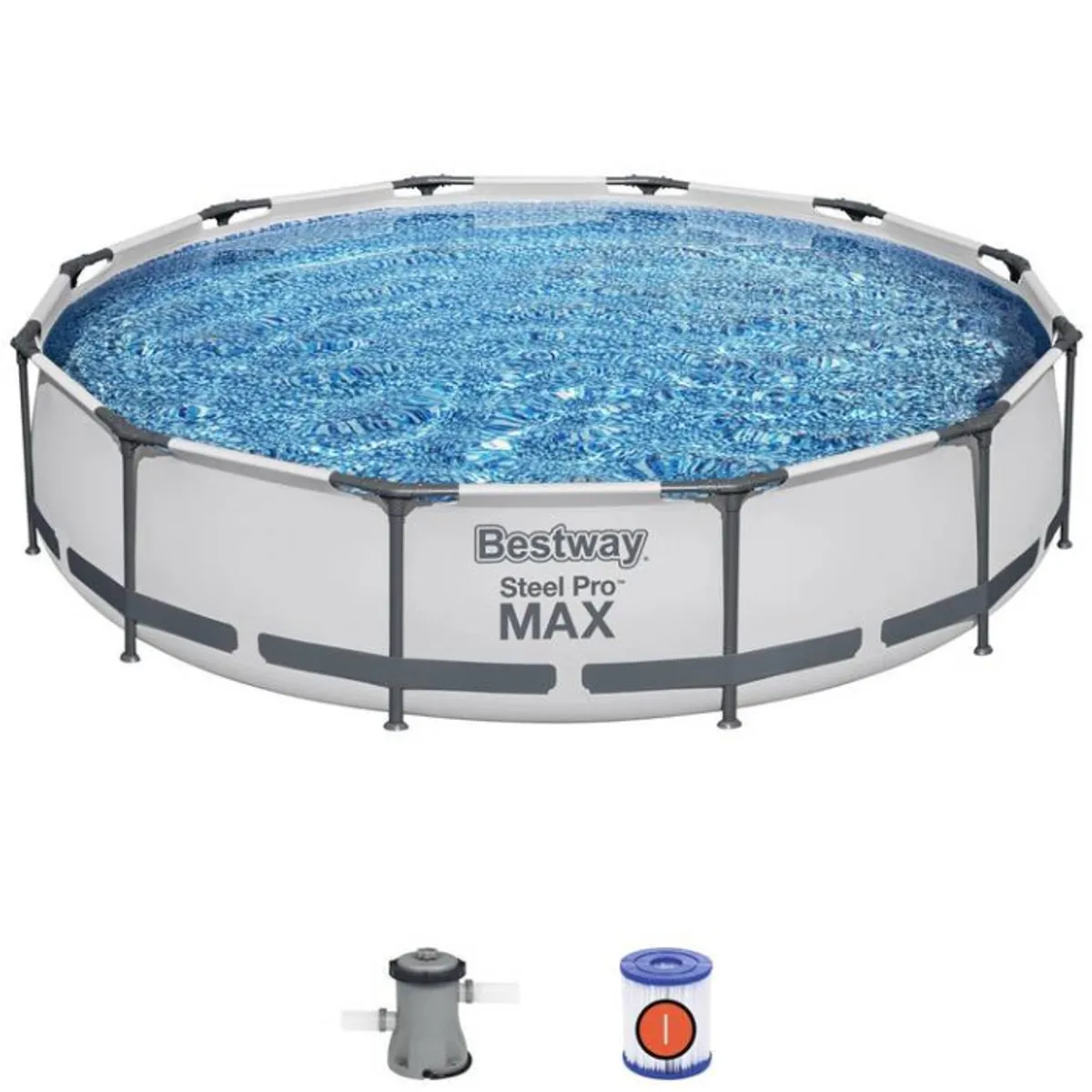 BESTWAY - Piscina Bestway 366x76 Steel Pro Max 56416 De 6473 Litros