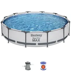 BESTWAY - Piscina 366x76 Steel Pro Max 56416 De 6473 Litros