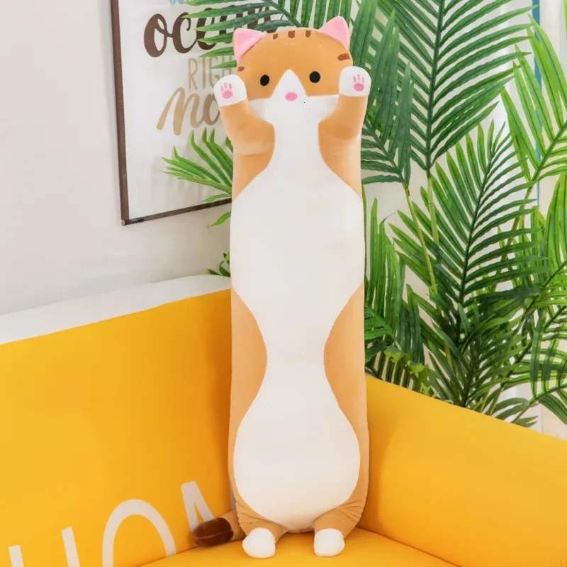 GENERICO - Almohada Peluche Cojin Cilíndrico