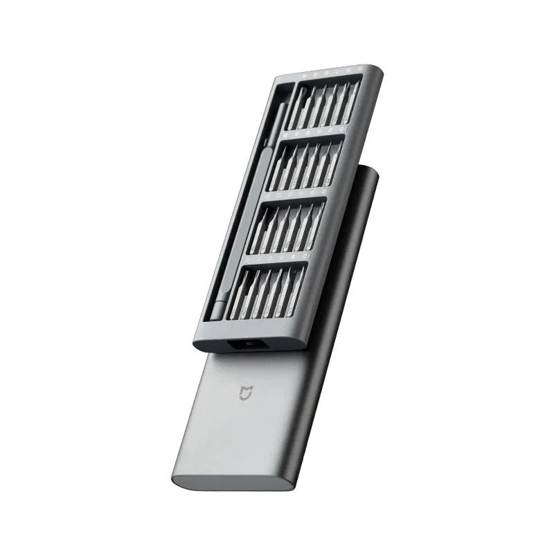 GENERICO - Set Destornilladores Precision Acero Aluminio 24 en 1