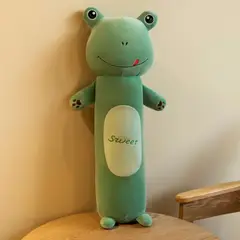GENERICO - Almohada Peluche Cojin Cilíndrico De Animales Dormir Juguete