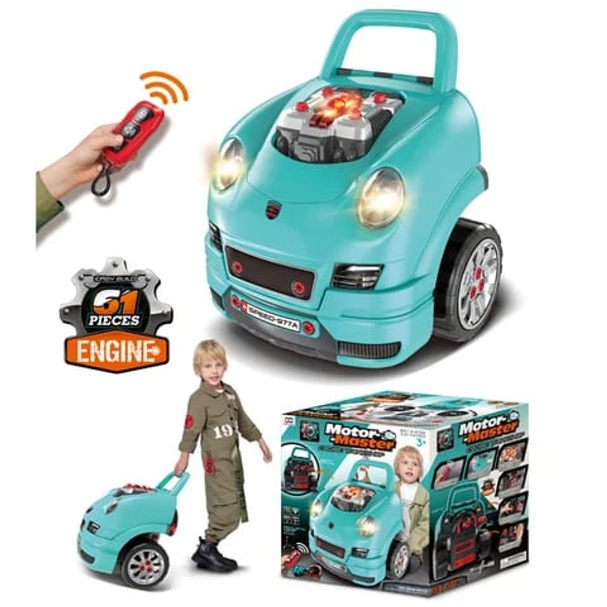 GENERICO - Set De Herramientas Mecanico Taller De Juguete Luz Y Sonido