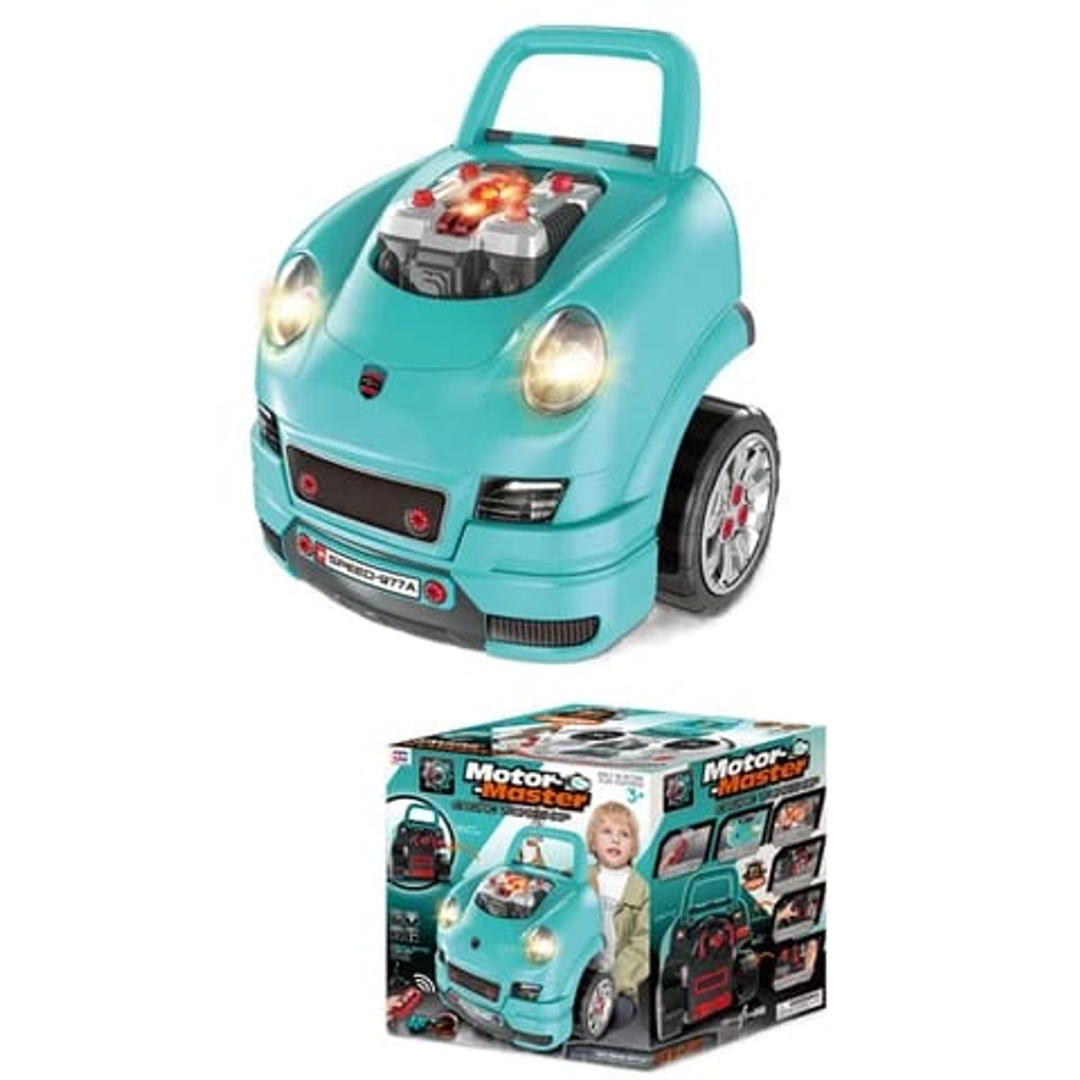 GENERICO - Set De Herramientas Mecanico Taller De Juguete Luz Y Sonido