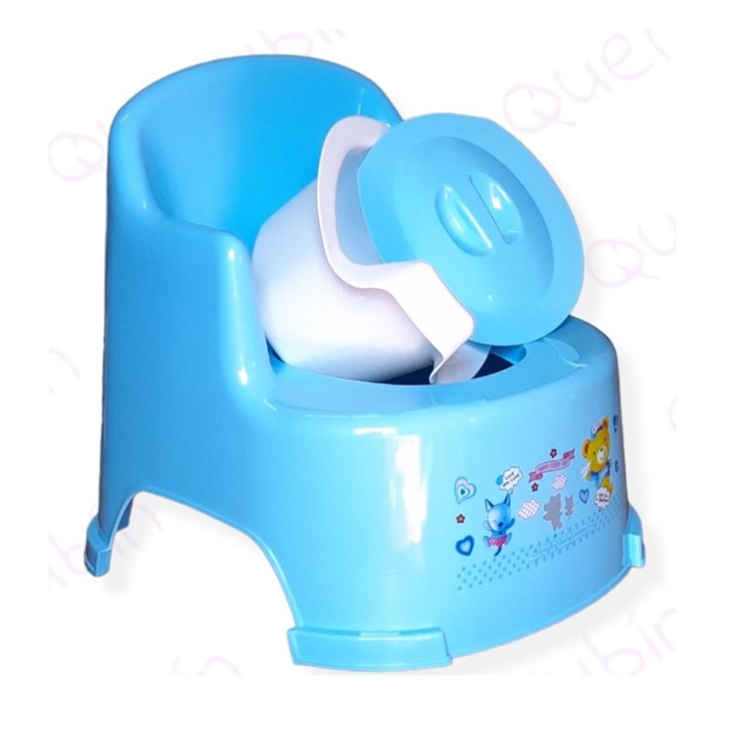 GENERICO - Pelela Bacinica Asiento Aprendizaje Niño Baño Wc Azul