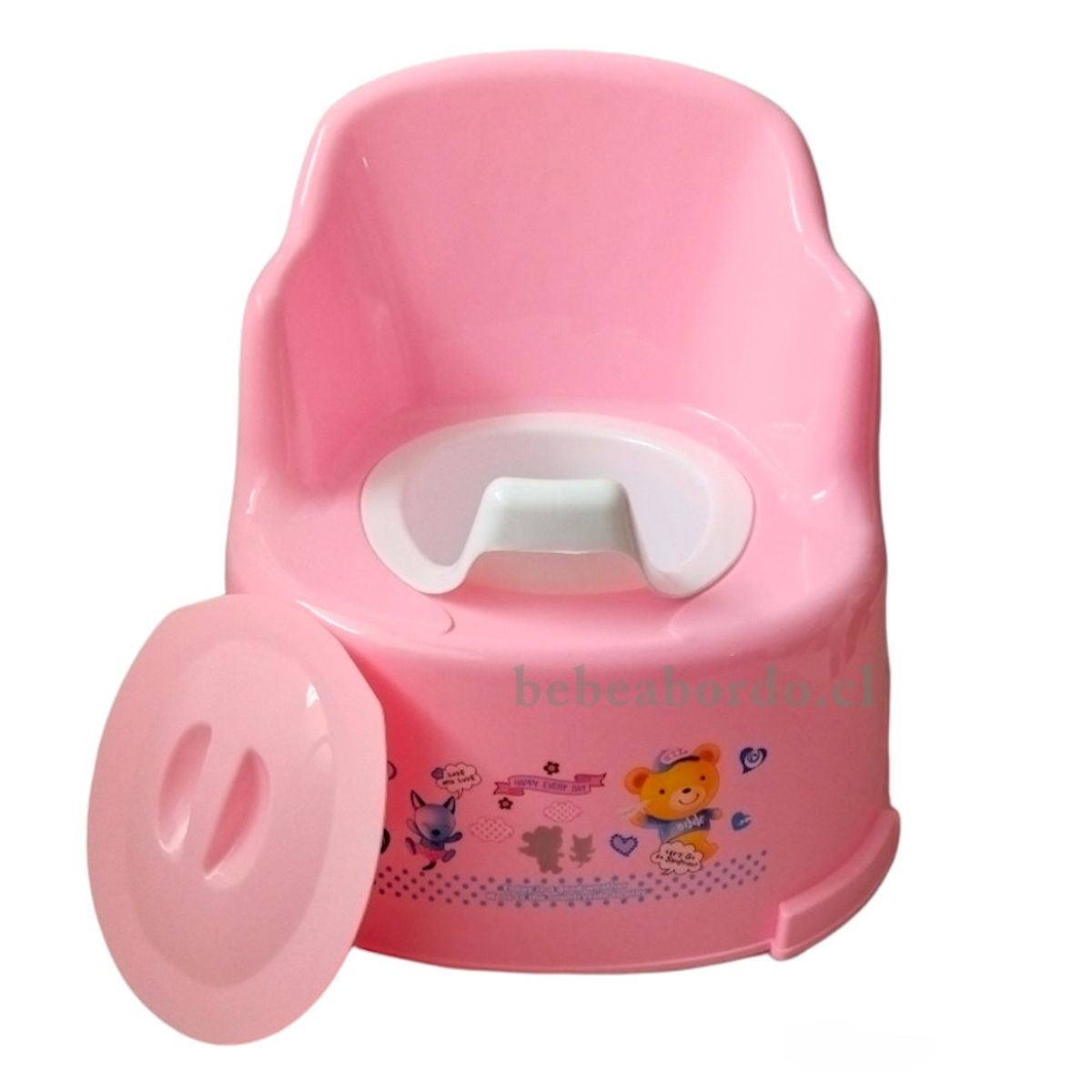 GENERICO - Pelela Bacinica Asiento Aprendizaje Niña Baño Wc Rosa