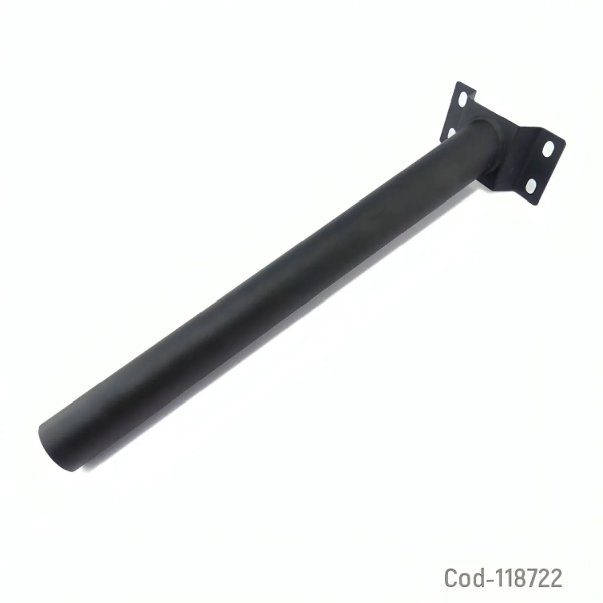 OEM - SOPORTE DE METAL DIAMETRO 48MM NEGRO PARA FOCO SOLAR 50CM
