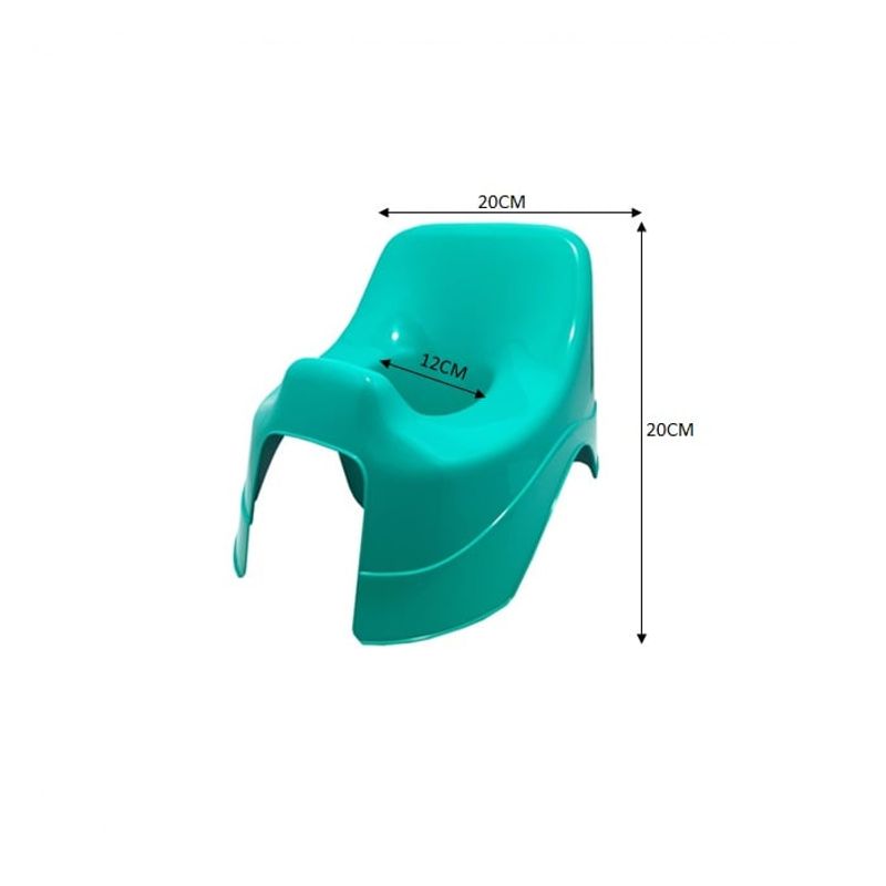 GENERICO - Pelela Infantil Plastica Bebe Baby Potty Wc Verde