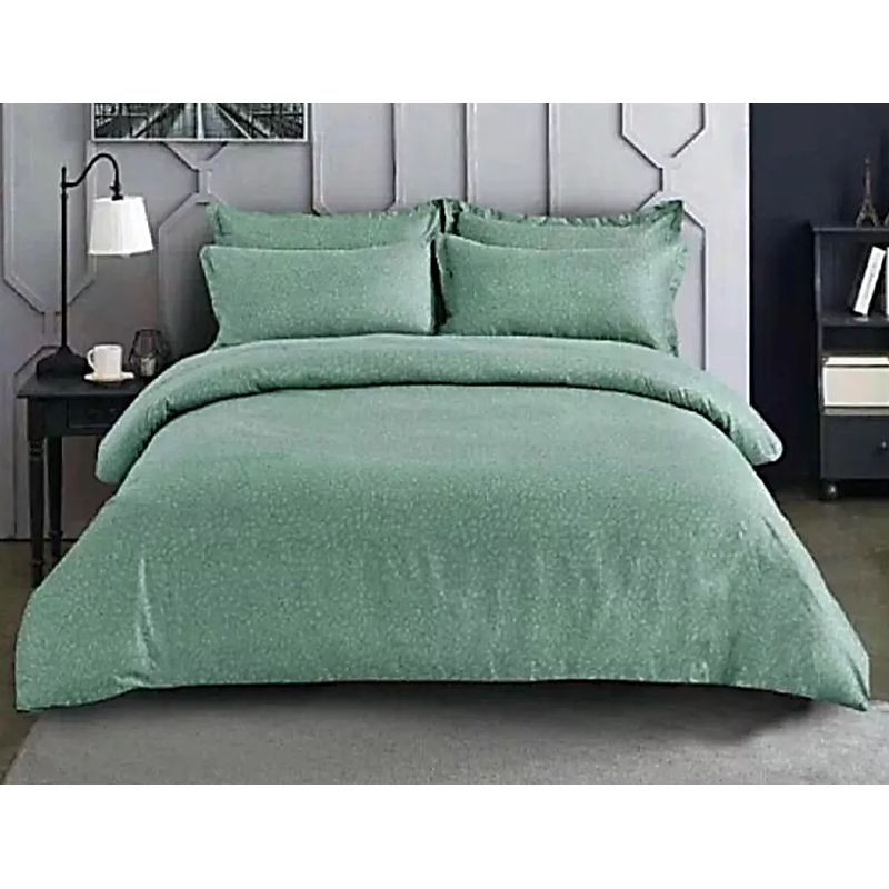 GENERICO - cubrecama 1.5 plaza VERDE quilt verano 100% COTTON