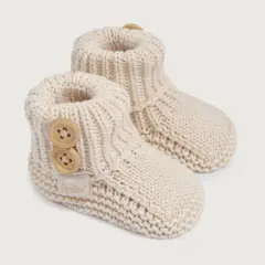 OPALINE - Pantufla Unisex bebé Beige 39184