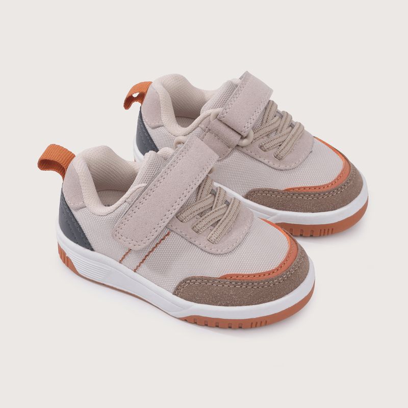 OPALINE - Zapatilla Bebé niño Beige 39300 Opaline.