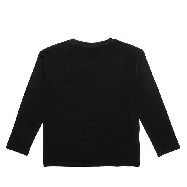 BUBBLE GUMMERS - Polera Manga Larga Niño Bubblegummers Igor Negro  Teens