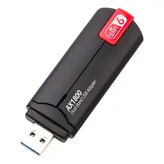 GENERICO - Adaptador Antena Wifi 6 Usb Dual Band 24g Y 5g 1800 Mbps