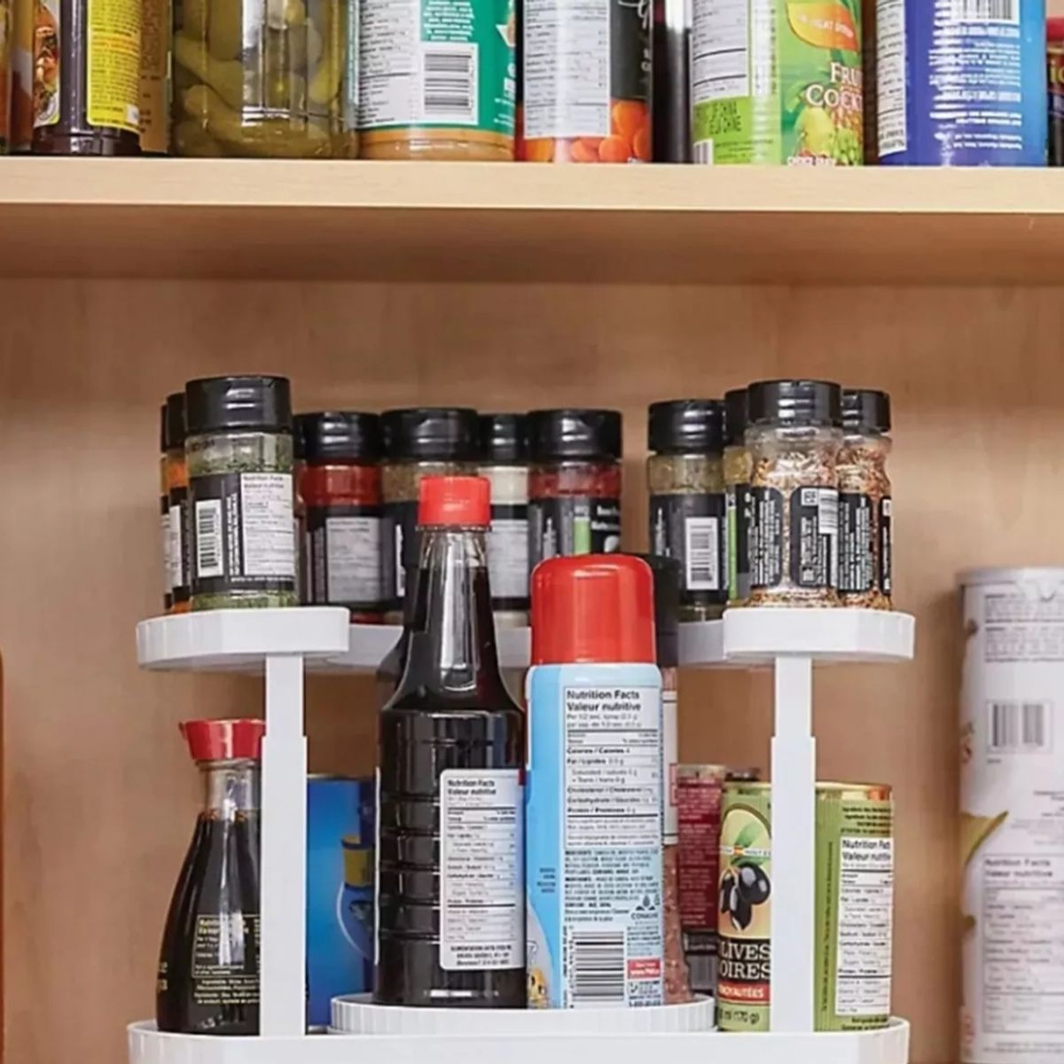 GENERICO - Especiero Condimentos Organizador Multifuncional Giratorio