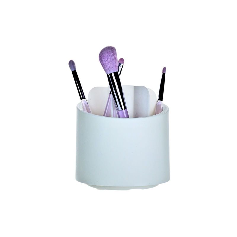 SOLEIO - Organizador De Brochas Y Cosméticos Giratorio 360