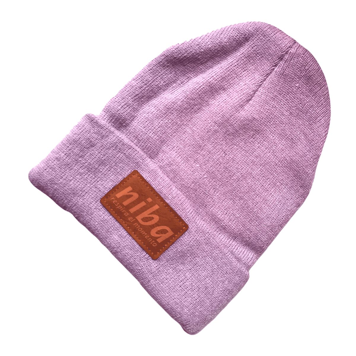NIBA - Gorro Lana Los Maquis Pastel Morado Niba