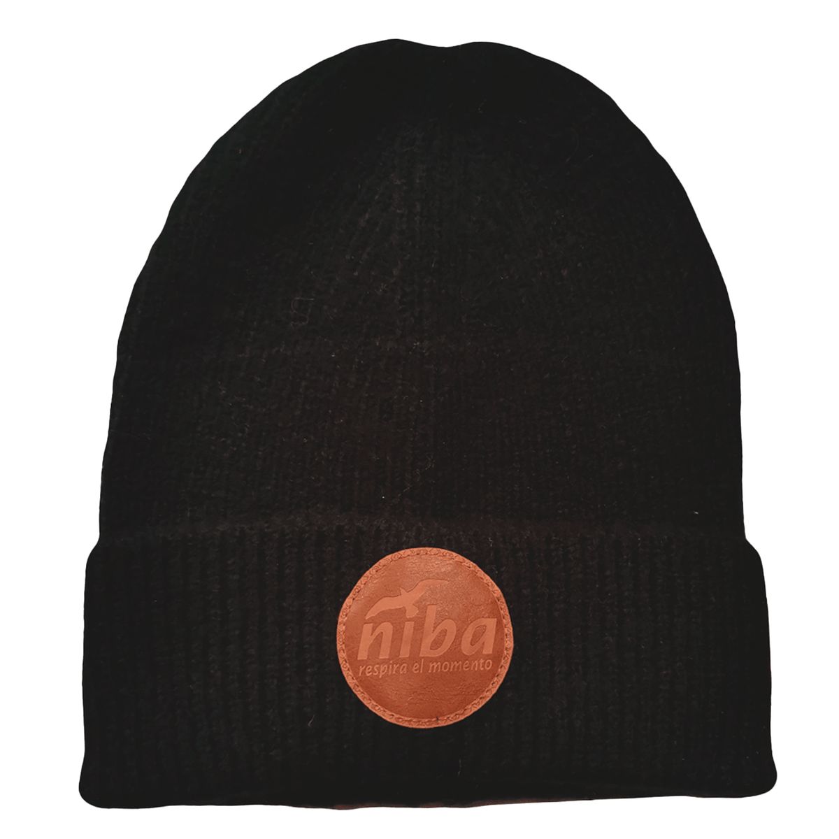 NIBA - Gorro Lana Laguna Torca Negro Niba