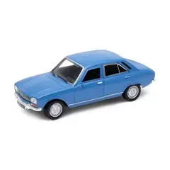 WELLY - Auto Escala 1:36 Peugeot 504 DE 1975 Azul