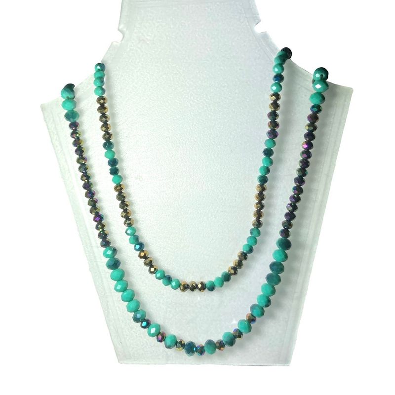 TAETHAI - Collar de Cristales con ganchos de plata 925