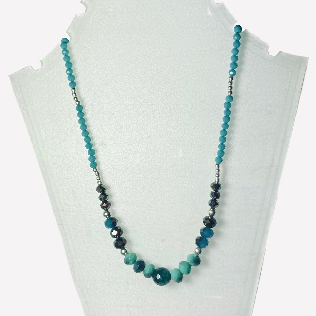 TAETHAI - Collar de plata  925 con Cristales