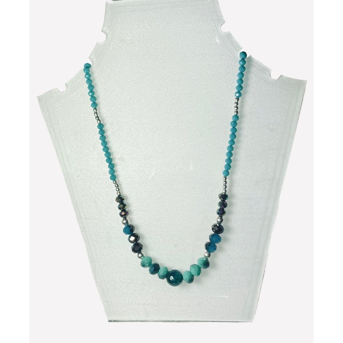 TAETHAI - Collar de plata  925 con Cristales