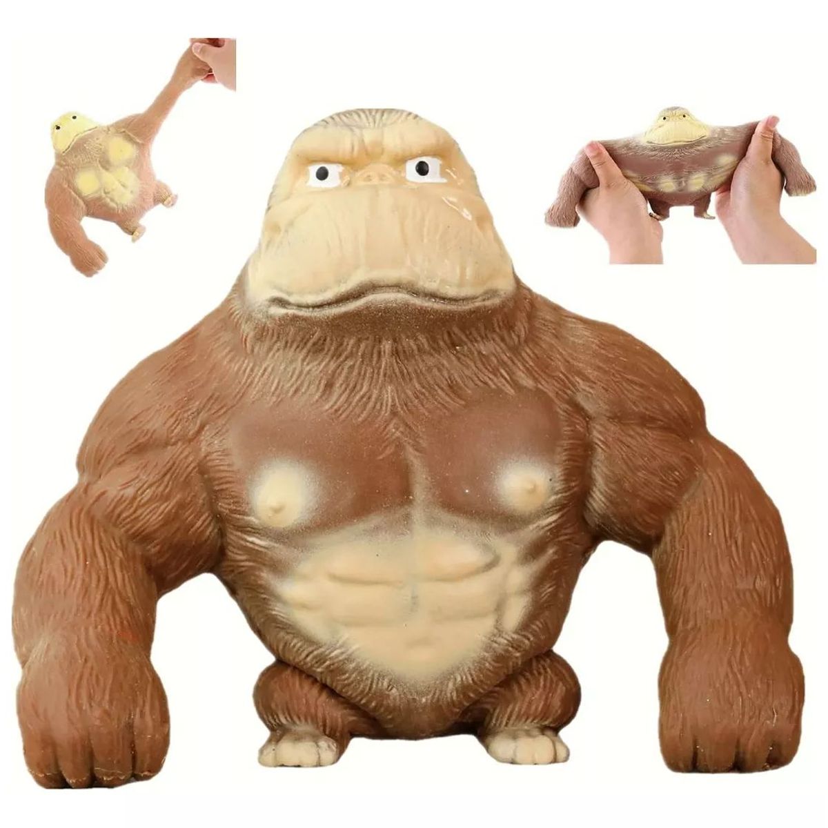 KUANGYE - Mono Antiestres Gorila Relajacion Sensorial Estirable Play