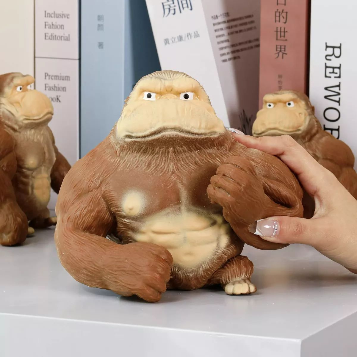 KUANGYE - Mono Antiestres Gorila Relajacion Sensorial Estirable Play