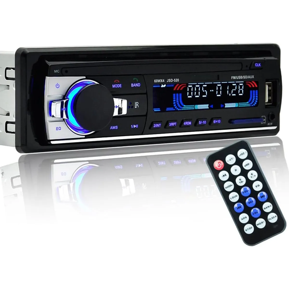 KUANGYE - Radio De Camiones Y Buses Bluetooth Auxpendrive 24v