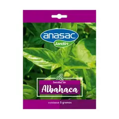 ANASAC - Semilla Albahaca 5 Gr