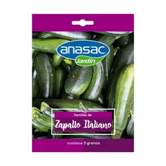 ANASAC - Semilla Zapallo Italiano 5 Gr