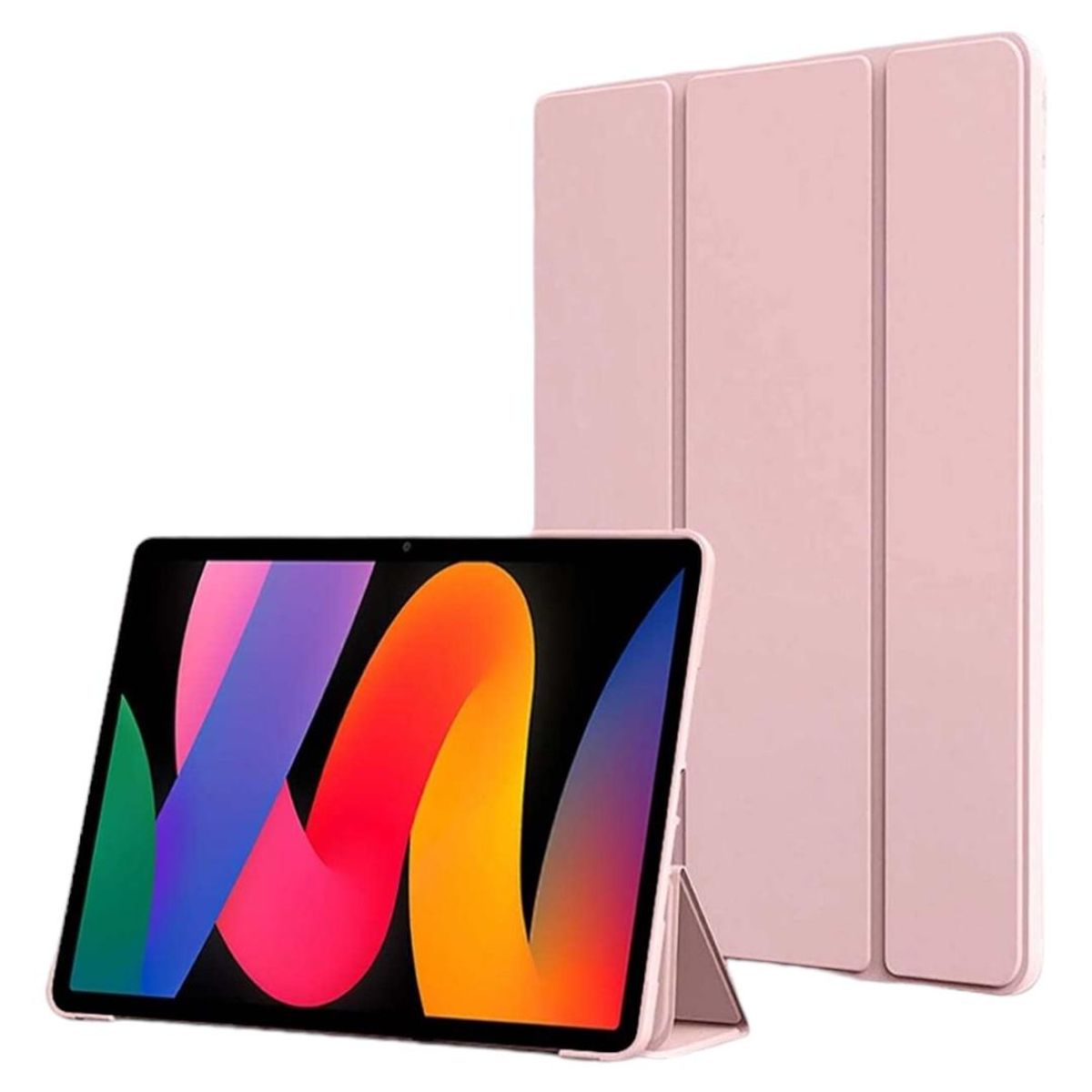 GENERICO - Funda Carcasa Smart Cover Para Tablet Xiaomi Pad SE 11 2023 Rosado