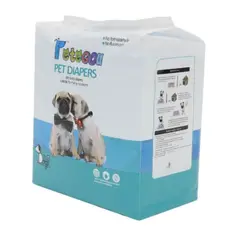GENERICO - Sabanilla Para Mascota 45x60 Efecto Absorbente Bambu Carbon