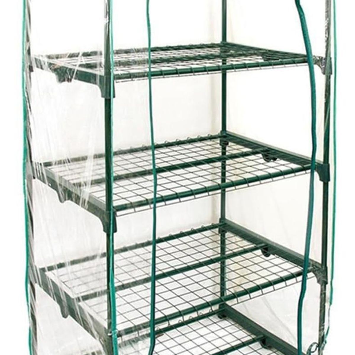 IMPORTCLICK - Mini Invernadero 4 Niveles 156x59x156 CM - Verde Arlequín