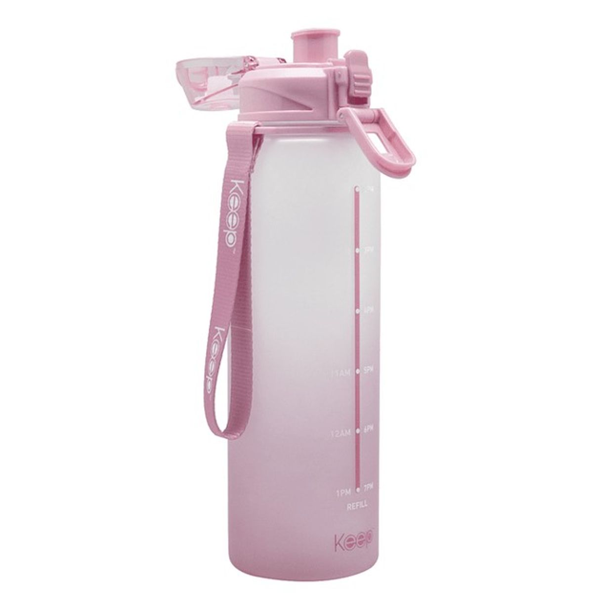 KEEP - Botella Medidas Rubber 1 L Keep - Lila