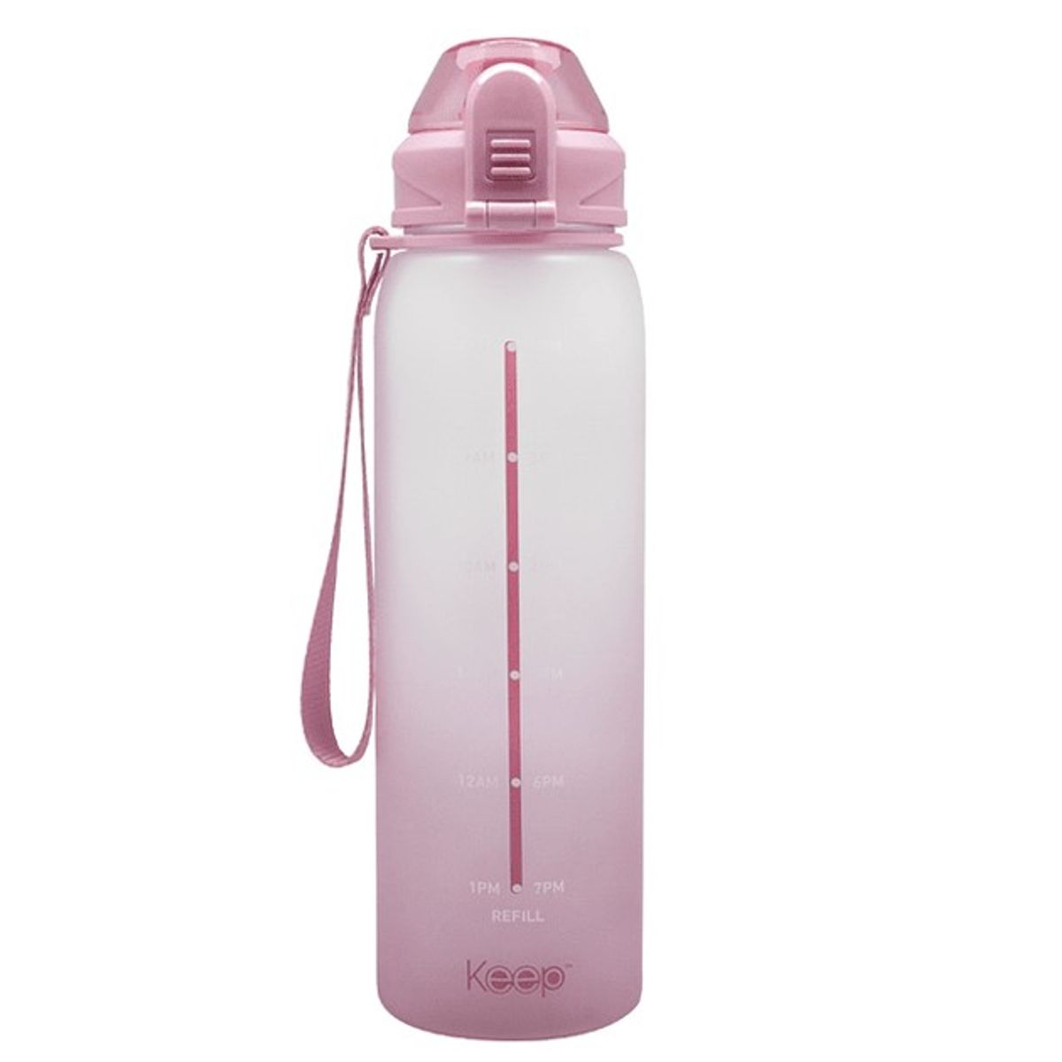 KEEP - Botella Medidas Rubber 1 L Keep - Lila